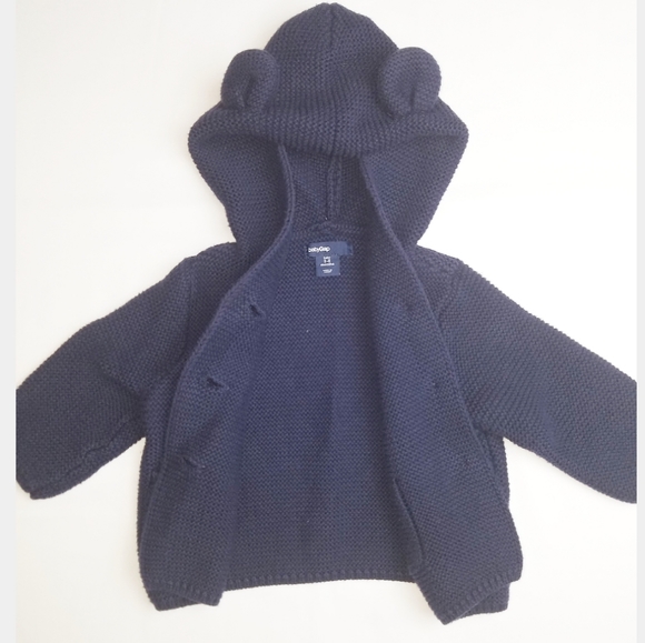 BABY GAP Hooded Sweater with Ears. - Picture 3 of 8